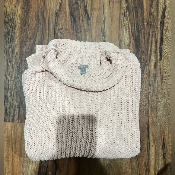 Aerie Cozy Pink Chenille Like Material Oversized Sweater Size M EUC - Picture 2 of 3